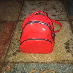 Red Mini Backpack